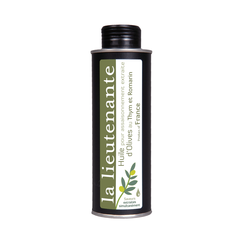 La Lieutenante - Seasoning Oil extracted from Olives – Thyme and Rosemary